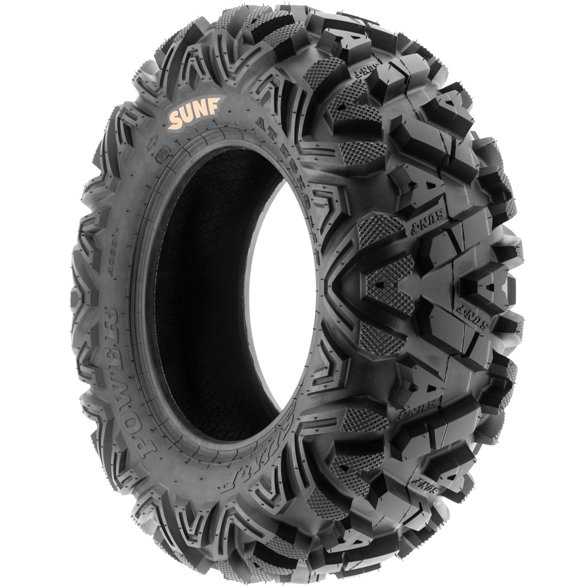 SunF 27x9-14 ATV UTV 27x9x14 All Terrain Tires 6 PR A033 POWER I - PAIR of 2