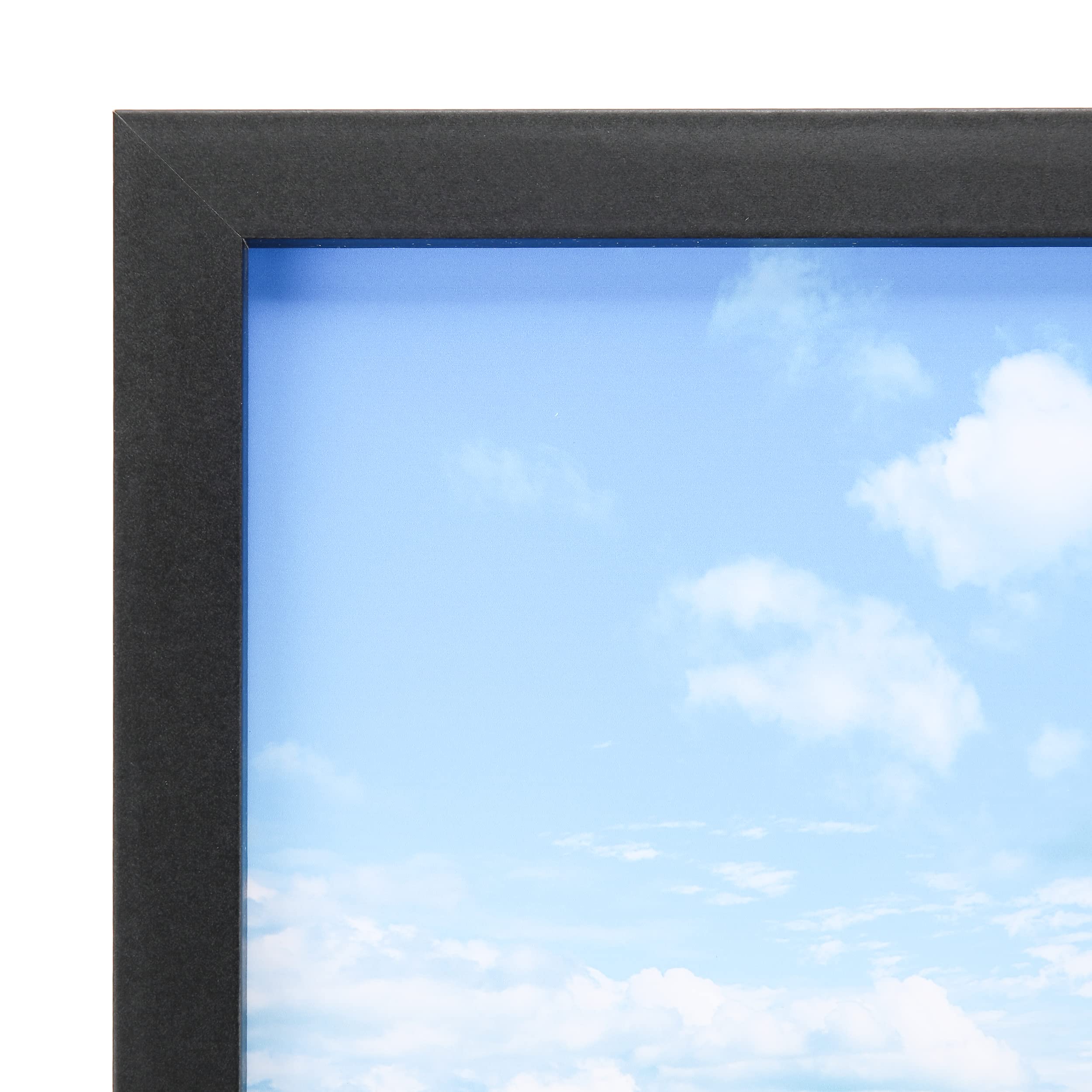 Aynoo 11x14 Picture Frame Black Display Photos 8x10 Picture Frame with Mat or 11x14 Without Mat, Wood Picture Frames 11x14 with Mat for 8x10 Picture Frames (1Pack)