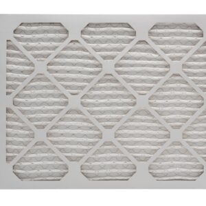 Aerostar 14x24x1 MERV 11 Pleated Air Filter, AC Furnace Air Filter, 6 Pack (Actual Size: 13 3/4"x 23 3/4" x 3/4")