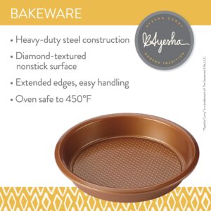 Ayesha Curry Nonstick Bakeware Nonstick Baking Pan With Lid / Nonstick Cake Pan With Lid, Rectangle - 9 Inch x 13 Inch, Brown, Copper