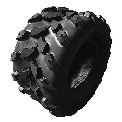 SUNROAD ATV UTV Tires 18X9.5-8 Sport All-Terrain Tubeless Tires 18x9.5x8 4 Ply Load Range B Pack of 2