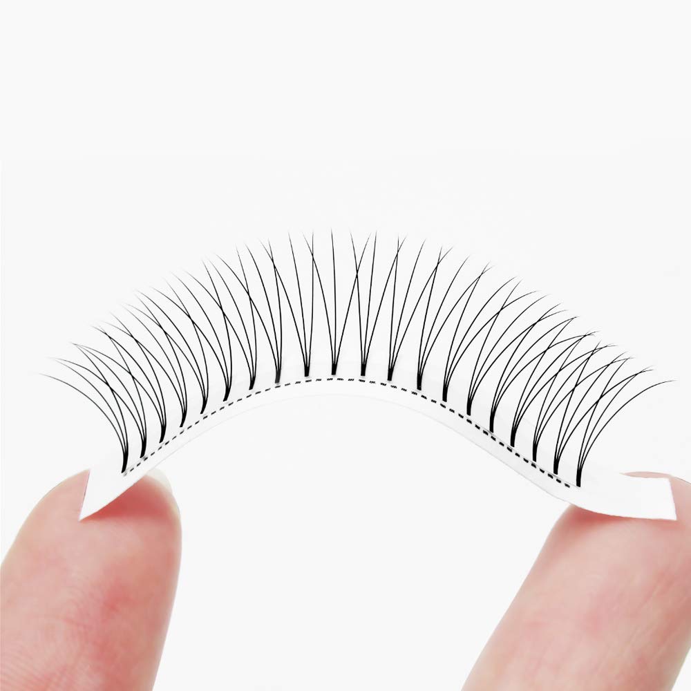 Premade Fans Eyelash Extensions 3D 0.07mm D MIX-9-16mm Short Stem|Optinal 3D|4D|5D|6D|7D|8D 0.07/0.10mm C/D 8-18mm Mix-9-16mm 12-15mm 8-15mm(3D 0.07D MIX9-16)