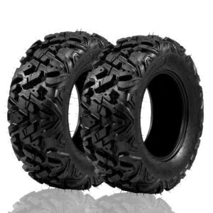 MOTOOS Set of 2 23x7-10 ATV UTV Tires 23x7x10 All-Terrain Mud Tires 4PR Tubeless