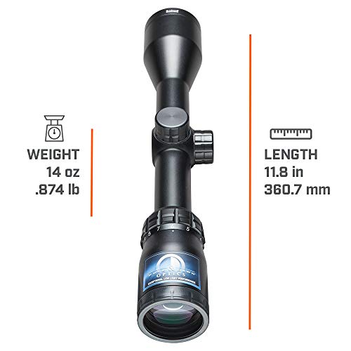 Bushnell Banner 3-9x40mm Riflescope, Dusk & Dawn Hunting Riflescope with Multi-X Reticle