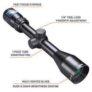 Bushnell Banner 3-9x40mm Riflescope, Dusk & Dawn Hunting Riflescope with Multi-X Reticle