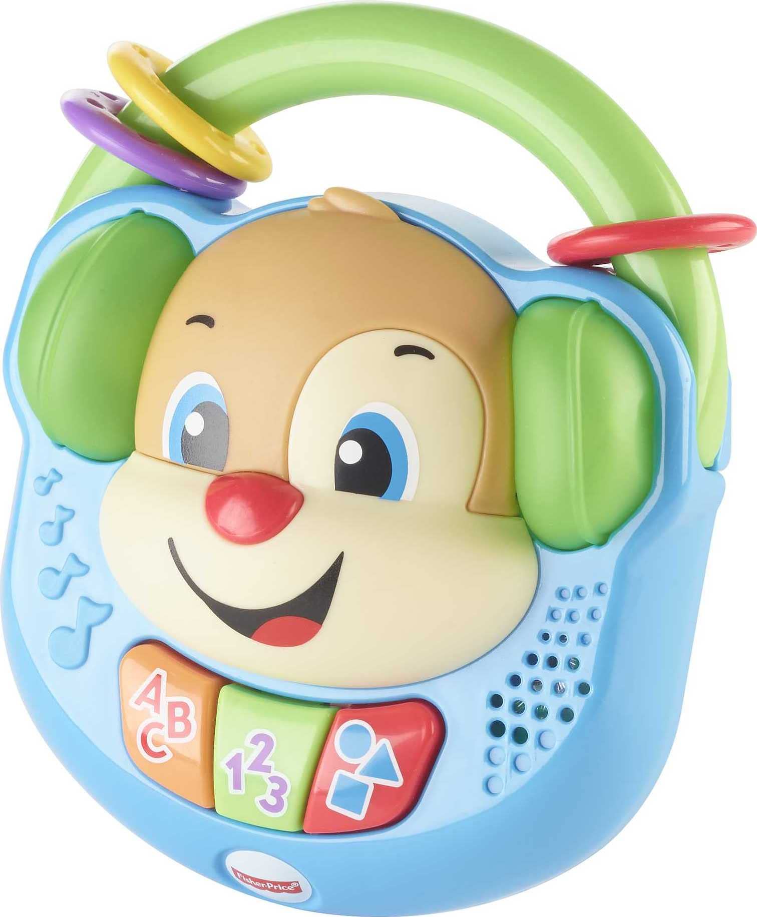 Fisher-Price Baby & Toddler Toy Laugh & Learn Sing & Learn Music Player Pretend Radio with Lights & Songs for Infants Ages 6+ Months