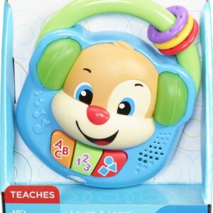 Fisher-Price Baby & Toddler Toy Laugh & Learn Sing & Learn Music Player Pretend Radio with Lights & Songs for Infants Ages 6+ Months