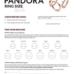 PANDORA Hearts Of Pandora Ring, Sterling Silver, Clear Cubic Zirconia, Size 7