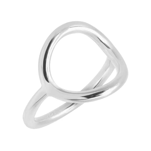 Silpada High-Polished .925 Sterling Silver Ring for Women, Jewelry Gift Idea, Karma', Size 8