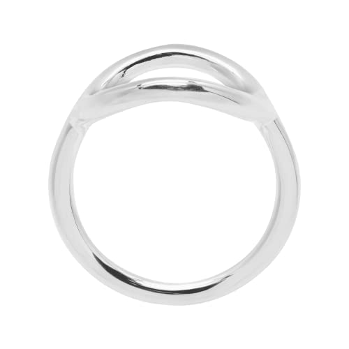 Silpada High-Polished .925 Sterling Silver Ring for Women, Jewelry Gift Idea, Karma', Size 8