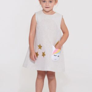 New Look Children's Novelty Dress Sewing Pattern Packet, Design Code S9365, Sizes 3-4-5-6-7-8, Multicolor