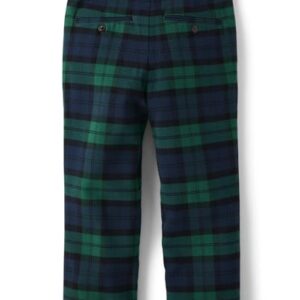 Gymboree,and Toddler Dress Pants,Park Green Plaid,4T