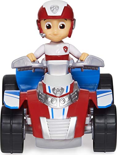 Paw Patrol, Ryder’s Rescue ATV Vehicle with Collectible Figure, for Kids Aged 3 and up