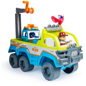 Paw Patrol Jungle Rescue PAW-Terrain Vehicle with Ryder and Animal Action Figures and Lights and Sounds (Amazon Exclusive) Kids Toys for Ages 3 and up