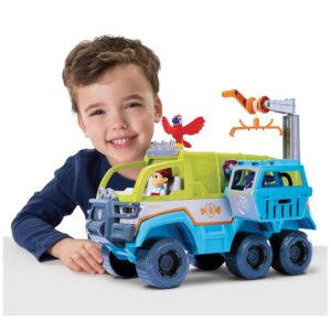 Paw Patrol Jungle Rescue PAW-Terrain Vehicle with Ryder and Animal Action Figures and Lights and Sounds (Amazon Exclusive) Kids Toys for Ages 3 and up