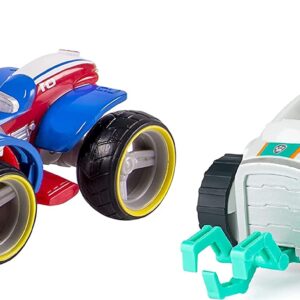 Paw Patrol Ryder's Rescue ATV, Paw Patrol Everest's Snow Plow, Vechicle and Figure. Bunde