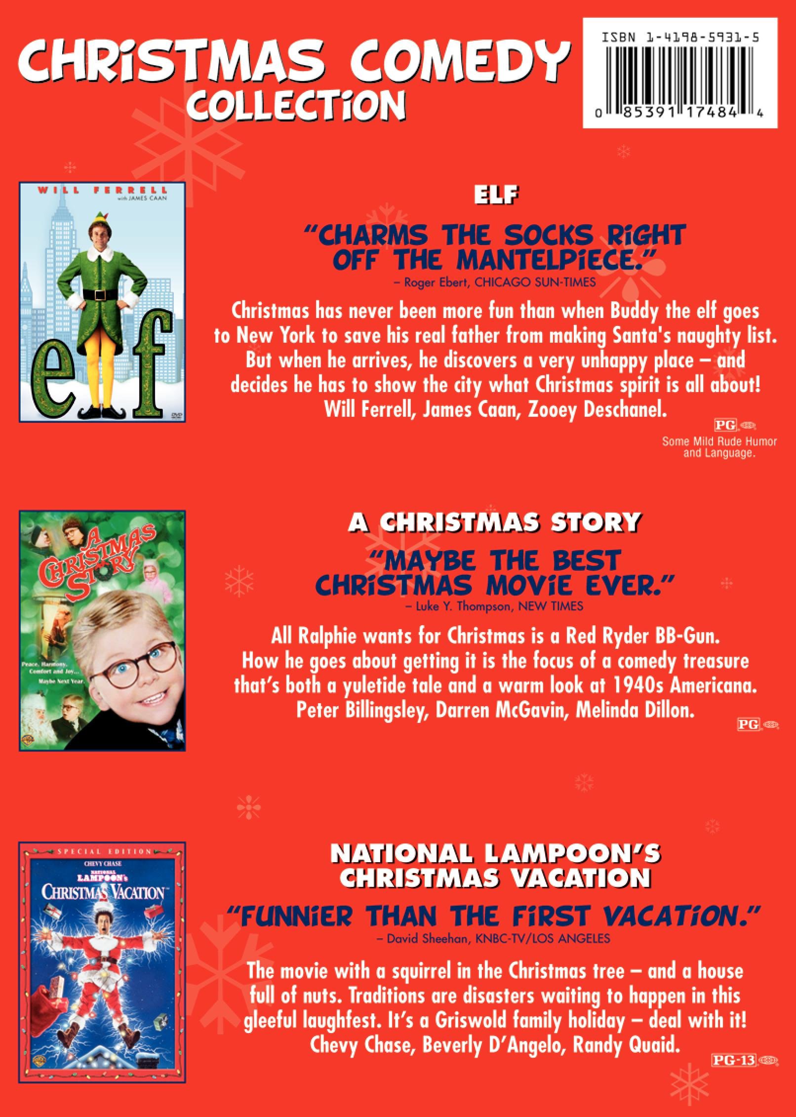 Christmas Comedy Collection (Elf / A Christmas Story / National Lampoon's Christmas Vacation)