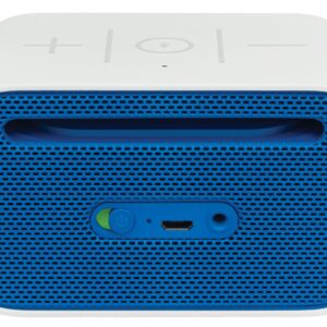 Logitech UE Mobile Boombox Bluetooth Speaker and Speakerphone - Blue Grill/Light Grey