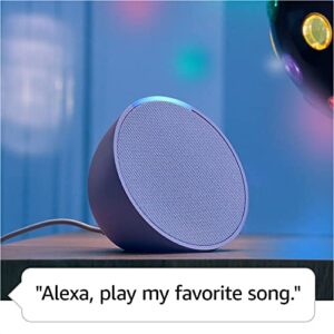 Amazon Echo Pop | Full sound compact smart speaker with Alexa | Midnight Teal