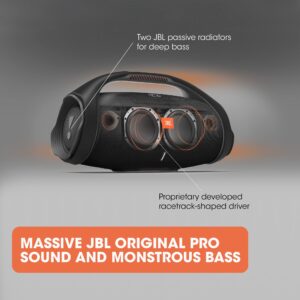 JBL Boombox 2 - Portable Bluetooth Speaker, Powerful Sound and Monstrous Bass, IPX7 Waterproof, 24 hours of Playtime, Powerbank, JBL PartyBoost for Speaker Pairing for Home and Outdoor (Camo)