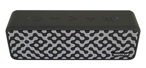 Rockville Faze 50w Portable Bluetooth Speaker TWS Wireless Link Waterproof, Black (Faze Black)