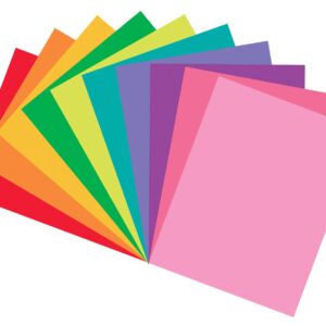 Tru-Ray Construction Paper, 10 Vibrant Colors, 9" x 12", 50 Sheets