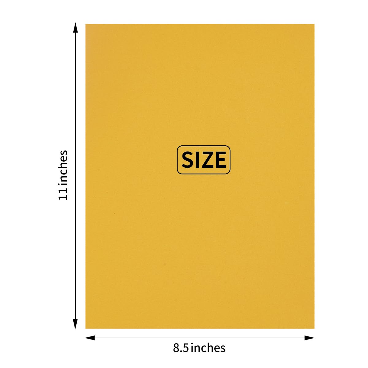 30 sheets Cardstock Paper 8 1/2 x 11 Inches for Crafts and Invitations (Orange/Orange-Red/Yellow)