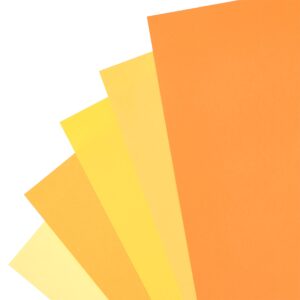 50 Sheets 8.5” x 11” Citrus Cardstock Paper by Recollections - Acid and Lignin Free Paper for Scrapbooks, Arts & Crafts - 1 Pack