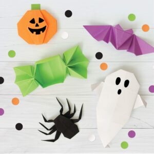 Print Works Halloween Colored Paper, 5 Assorted Colors, Perfect for Holiday School and Craft Projects, 300 Sheets, 8.5” x 11” (00582)