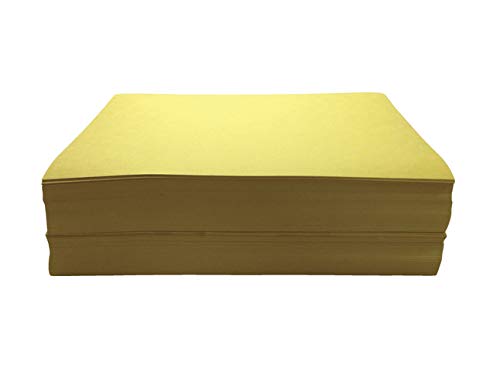 Childcraft Construction Paper, 9 x 12 Inches, Yellow, 500 Sheets