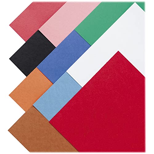 SunWorks 6503 Construction Paper, 58 lbs., 9 x 12, Assorted, 50 Sheets/Pack