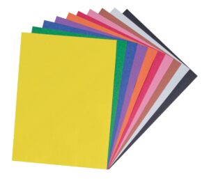 prang (formerly sunworks) construction paper, 10 assorted colors, 9" x 12", 100 sheets