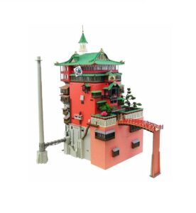 spirited away: aburaya (bathhouse) mk07-10 (assembly paper craft)