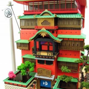 Spirited Away: Aburaya (Bathhouse) MK07-10 (Assembly Paper Craft)