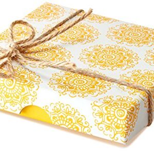 Amazon.com Gift Card in a Yellow Swirl Box