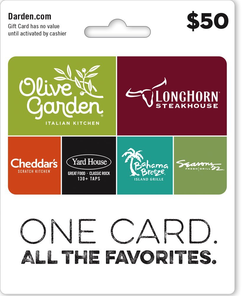 Darden Restaurants Gift Card