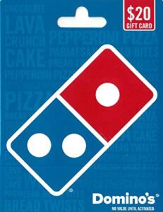 domino's pizza gift card $20