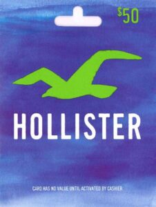 hollister gift card $50