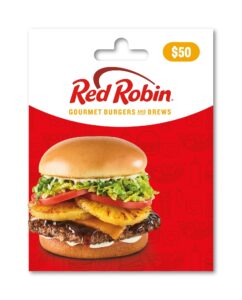 red robin gift card $50