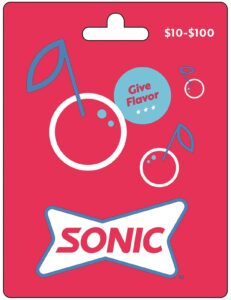 sonic drive-in gift card