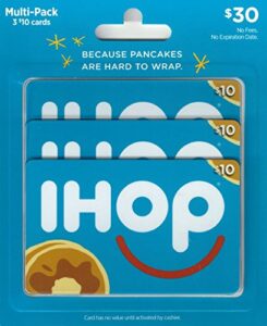 ihop gift cards, multipack of 3 - $10