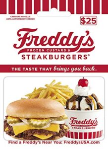 freddy’s frozen custard & steakburgers gift card