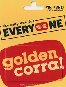 golden corral gift card