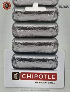 chipotle gift card