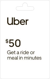 uber gift card