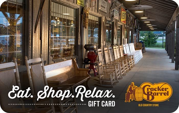 Cracker Barrel Gift Cards - E-mail Delivery