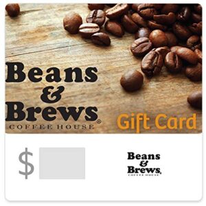 beans & brews coffee house egift card