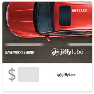 jiffy lube red car egift card