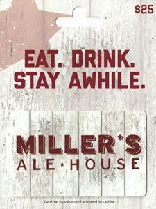 miller's ale house gift card