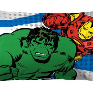 Jay Franco Avengers Comics Good Guys 5 Piece Full Bed Set (Offical Marvel Product)